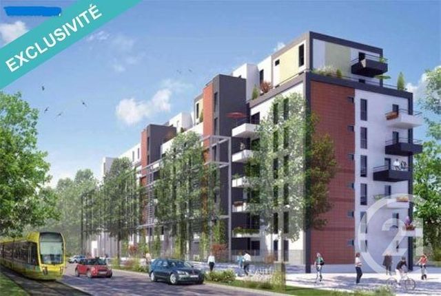 Appartement F2 à vendre - 2 pièces - 40.65 m2 - MULHOUSE - 68 - ALSACE - Century 21 Weiblen Immeubles