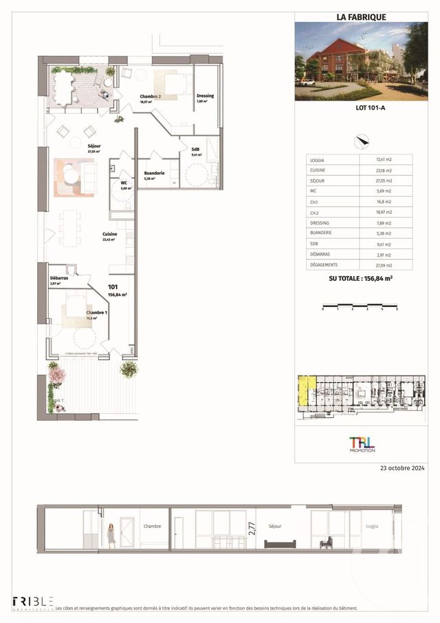 Appartement F4 à vendre - 4 pièces - 144.43 m2 - MULHOUSE - 68 - ALSACE - Century 21 Weiblen Immeubles