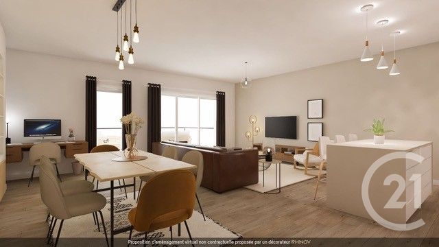 Appartement F3 à vendre - 3 pièces - 96.37 m2 - MULHOUSE - 68 - ALSACE - Century 21 Weiblen Immeubles