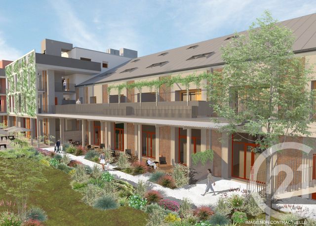 Appartement F2 bis à vendre - 2 pièces - 71.0 m2 - MULHOUSE - 68 - ALSACE - Century 21 Weiblen Immeubles