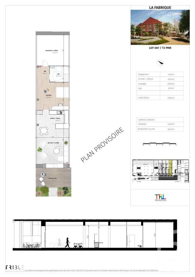 Appartement F2 bis à vendre - 2 pièces - 71.0 m2 - MULHOUSE - 68 - ALSACE - Century 21 Weiblen Immeubles