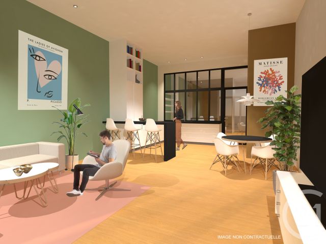 Appartement F2 bis à vendre - 2 pièces - 70.0 m2 - MULHOUSE - 68 - ALSACE - Century 21 Weiblen Immeubles