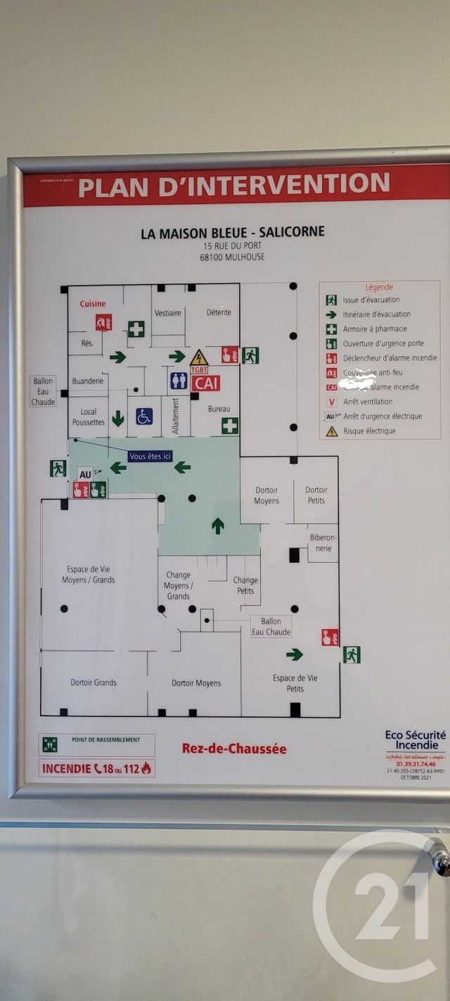 Appartement Local à vendre - 15 pièces - 299.0 m2 - MULHOUSE - 68 - ALSACE - Century 21 Weiblen Immeubles