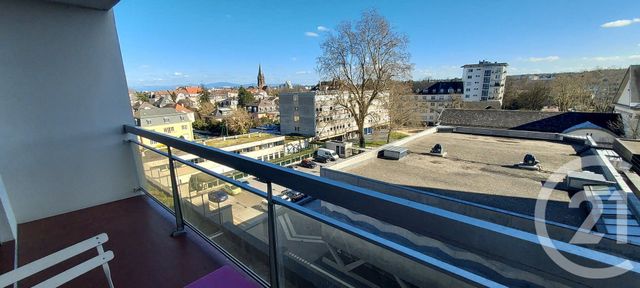 Appartement F1 à louer - 1 pièce - 36.0 m2 - MULHOUSE - 68 - ALSACE - Century 21 Weiblen Immeubles